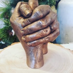 3D Adult entwined casting (Holding hands)