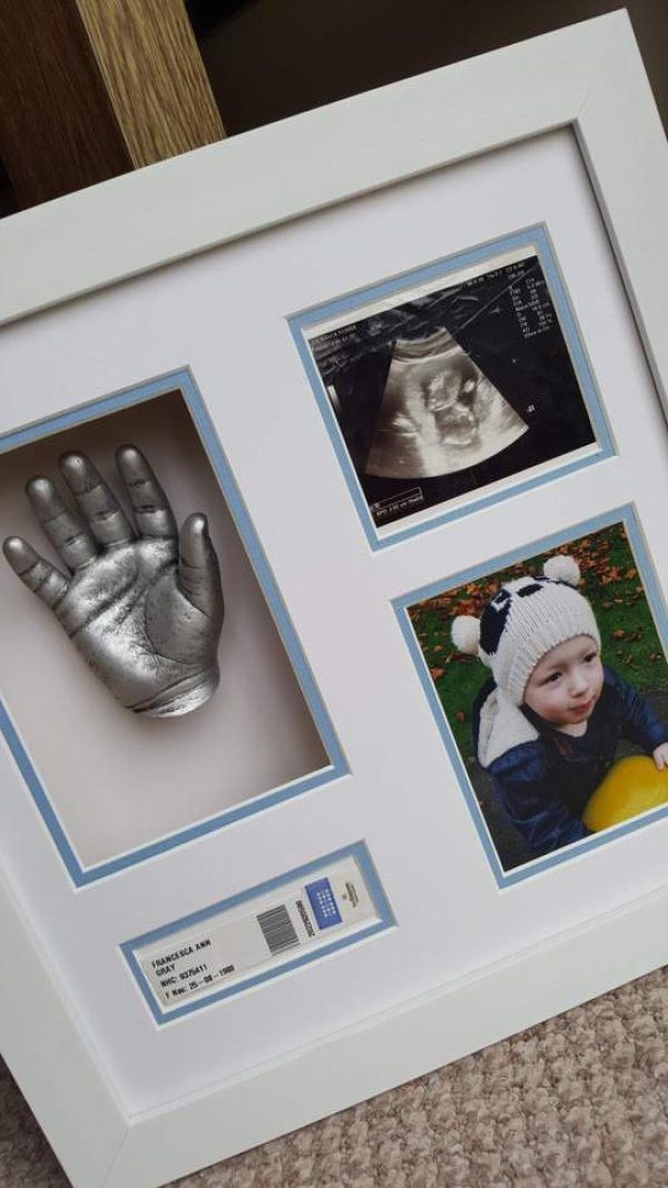 One 3D Baby casting, scan picture, photo & hospital band - Image 2