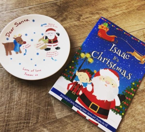 Personalised Felt Stitch Friends Mince Pie Plate - Image 2