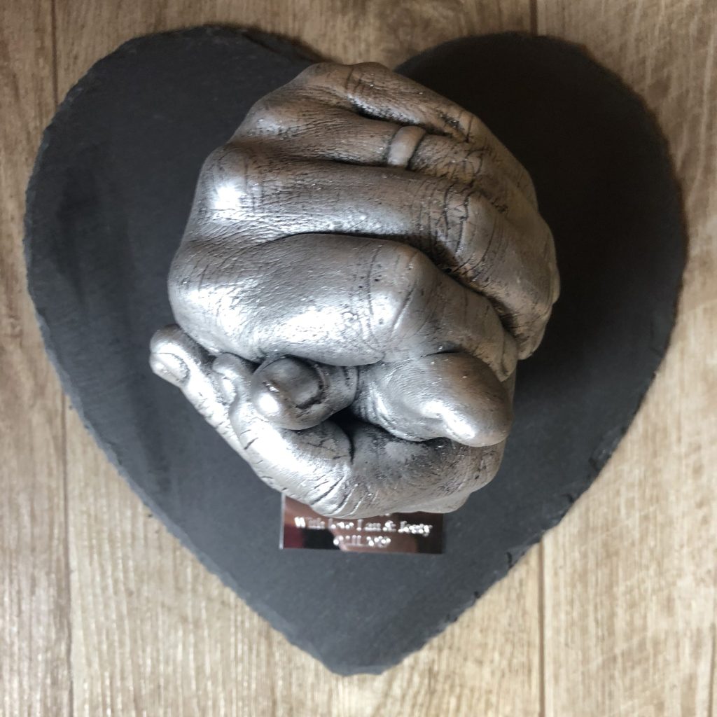 3D Adult entwined casting (Holding hands) - Image 3