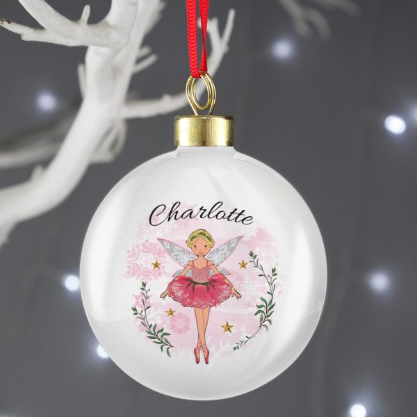 Personalised Sugar Plum Fairy Bauble - Image 2