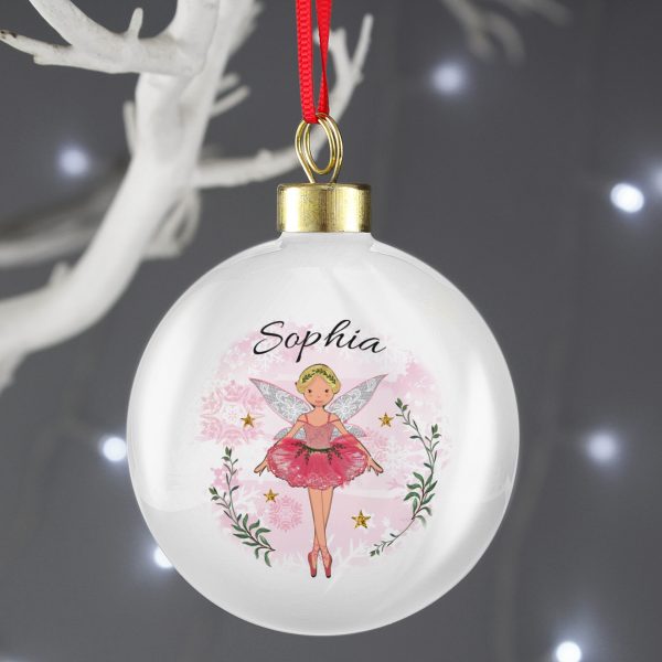 Personalised Sugar Plum Fairy Bauble - Image 3