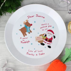 Personalised Felt Stitch Friends Mince Pie Plate