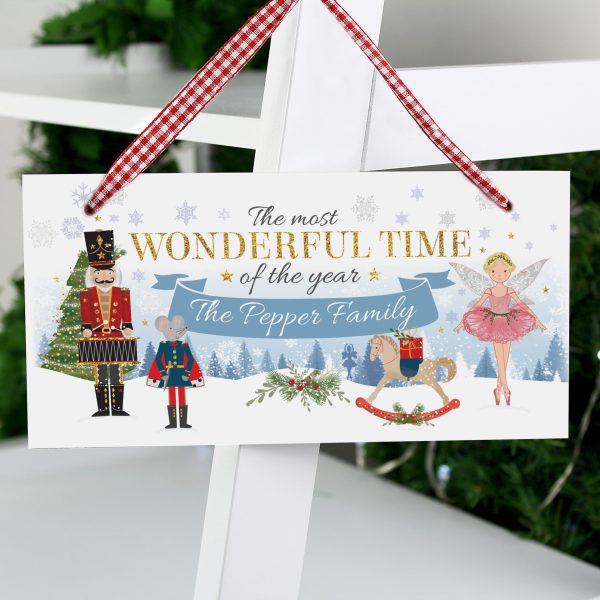 Personalised Nutcracker Wooden Sign - Image 2