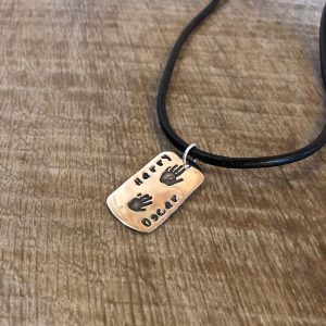 Double print medium Dog tag