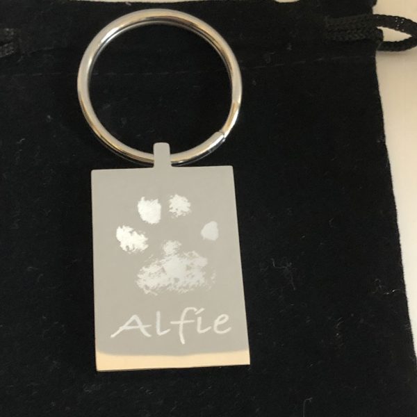Paw Print Keyring - Image 2